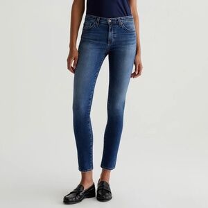 Adriano Goldschmied The Prima Cigarette Leg  Aberdeen Mid-Rise Denim Jeans 30R